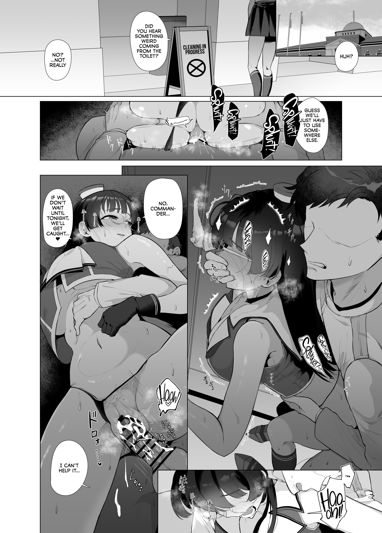 Hentai Manga Comic-The Day I Broke - The Story of Chokai's Secret Cheating with the Admiral Until She Gets Pregnant-Read-21